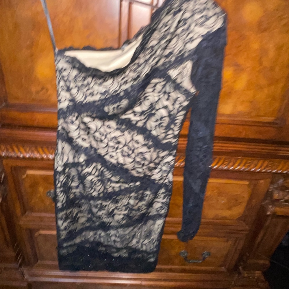 One shoulder dress